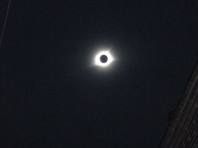 [Total eclipse from Ste. Genevieve, MO, August 21, 2017.]