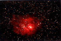 [The Lagoon Nebula, M8.]