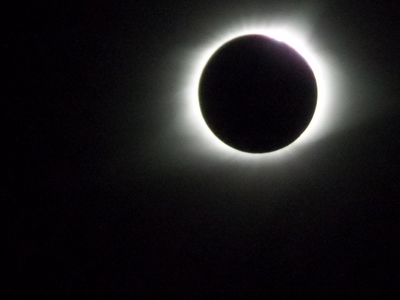 [Total eclipse from Waterloo, IL, August 21, 2017.]