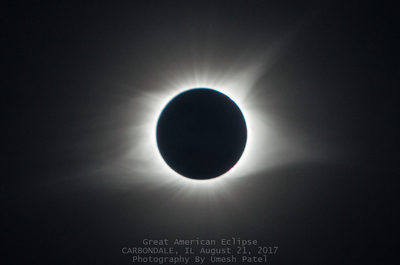 [Total eclipse 3 from Carbondale, IL, August 21, 2017.]