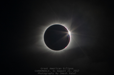[Total eclipse 6 from Carbondale, IL, August 21, 2017.]