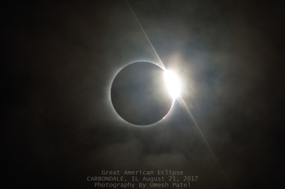 [Total eclipse 8 from Carbondale, IL, August 21, 2017.]